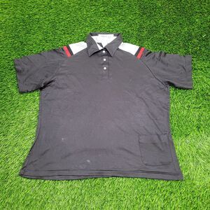 Vintage 70s Hilton MOD Polo Shirt Large 23x25 Baggy USA